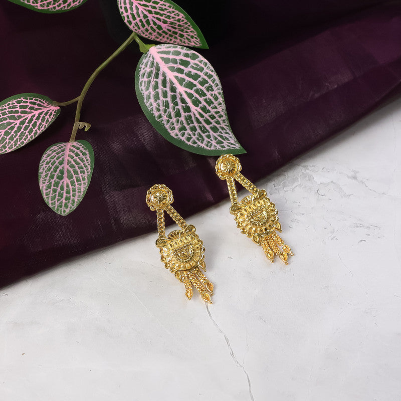 Designer Maharashtrian Inspired Mangalsutra Set – Elegant Traditional Pendant with Matching Earrings