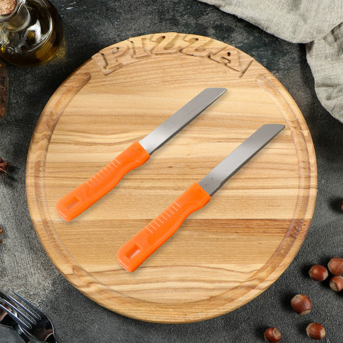 8217 3in1 Multipurpose Stainless Steel Classic Kitchen Knife Set of 3 for Fruits and Vegetable Chopping / Cutting / Peeling, Kitchen Knife / Vegetable Peeler / Plain Knife