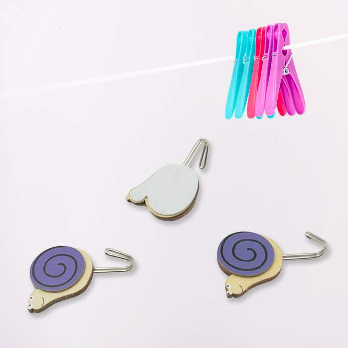 MULTIPURPOSE STRONG HOOK SELF-ADHESIVE HOOKS FOR WALL HEAVY PLASTIC HOOK, STICKY HOOK HOUSEHOLD FOR HOME , DECORATIVE HOOKS, BATHROOM & ALL TYPE WALL USE HOOK , SUITABLE FOR BATHROOM, KITCHEN, OFFICE