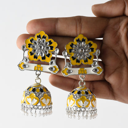 Exquisite Long Jhumka Earrings with Detailed Craftsmanship and Timeless Appeal