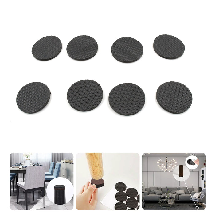 Square, Round Felt Pads Non Skid Floor Protector Furniture Sofa Furniture Chair Balance Pad Noise Insulation Pad  (Not adhesive)