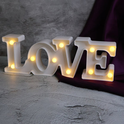 Love Shaped LED Decorative Night Light (1 Pc)