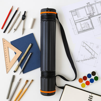 Khyati Paper Container Supreme – Adjustable Poster Tube for Drawings, Charts & Blueprints