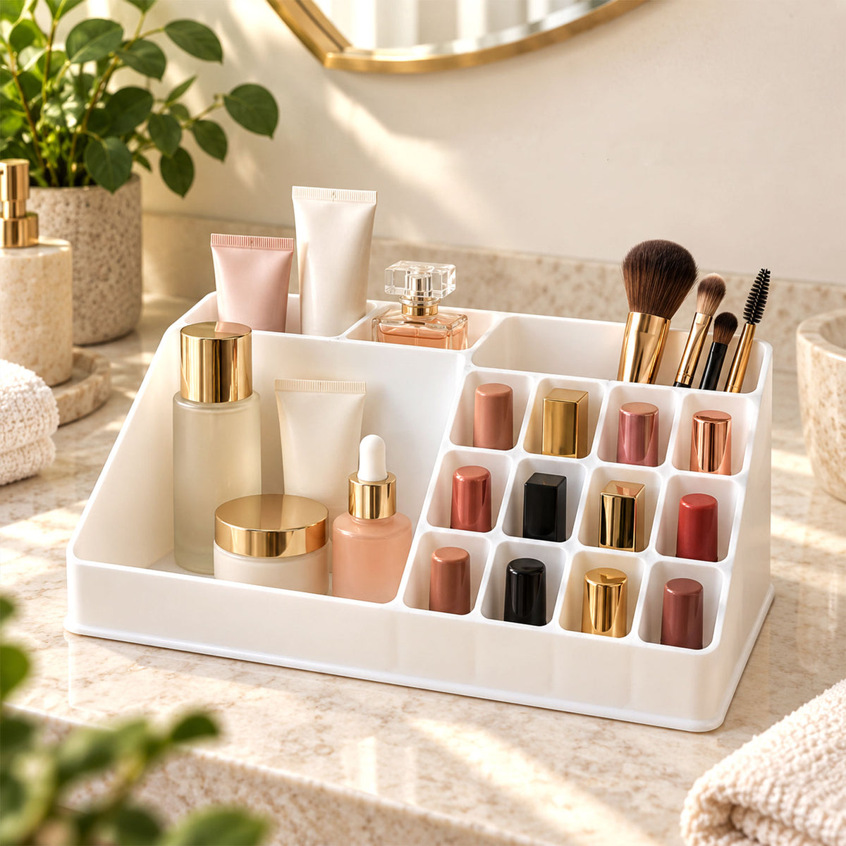 Multipurpose Makeup Organizer – Neat, Spacious & Durable