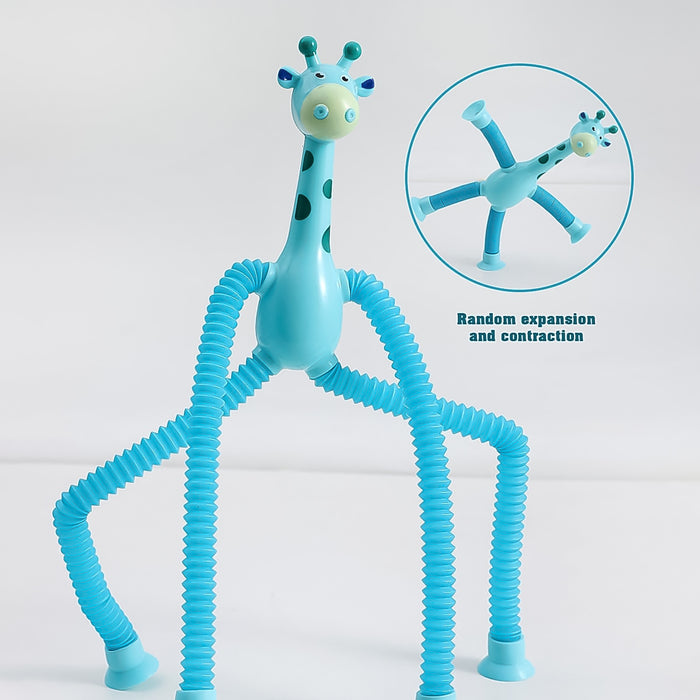 LED Giraffe Telescopic Suction Cup Toys (1 Pc)