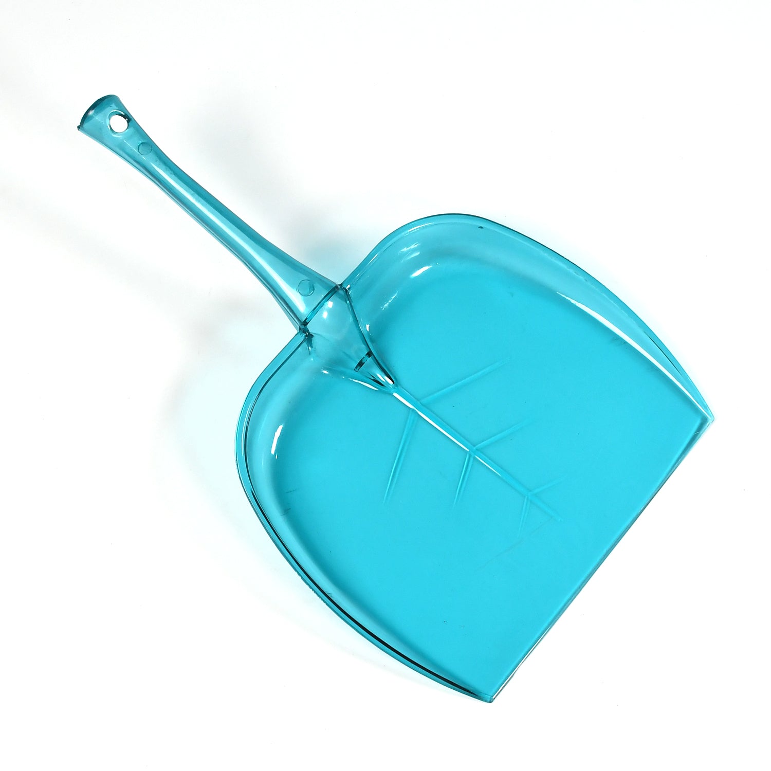 Cleaning dustpan made of tough plastic