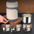 Electric Heated Lunch Box – 2L Stainless Steel | Lunchie Bunchie