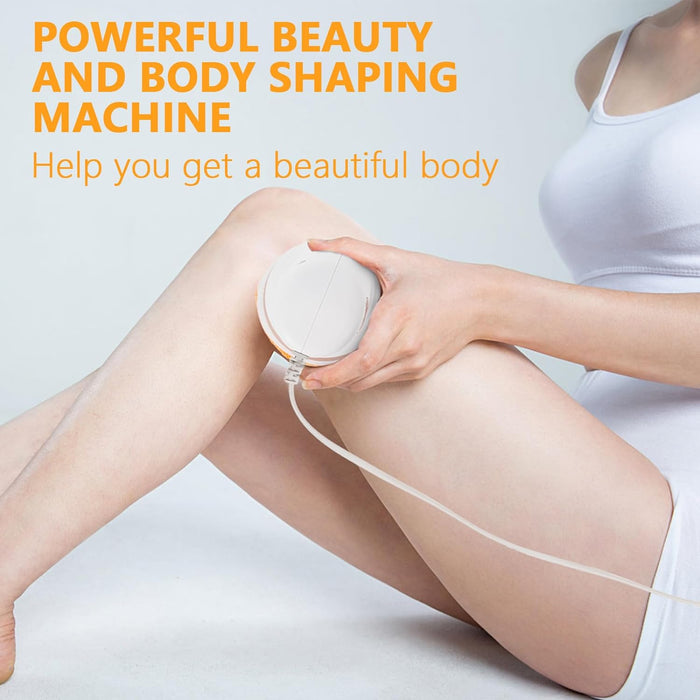 7293 Body Massager Shaping Machine | Body Sculpting Massager with 3 Washable Pads |Adjustable Speeds | Electric Handheld Massager for Belly, Waist, Legs, Arms, Butt (1 Pc)