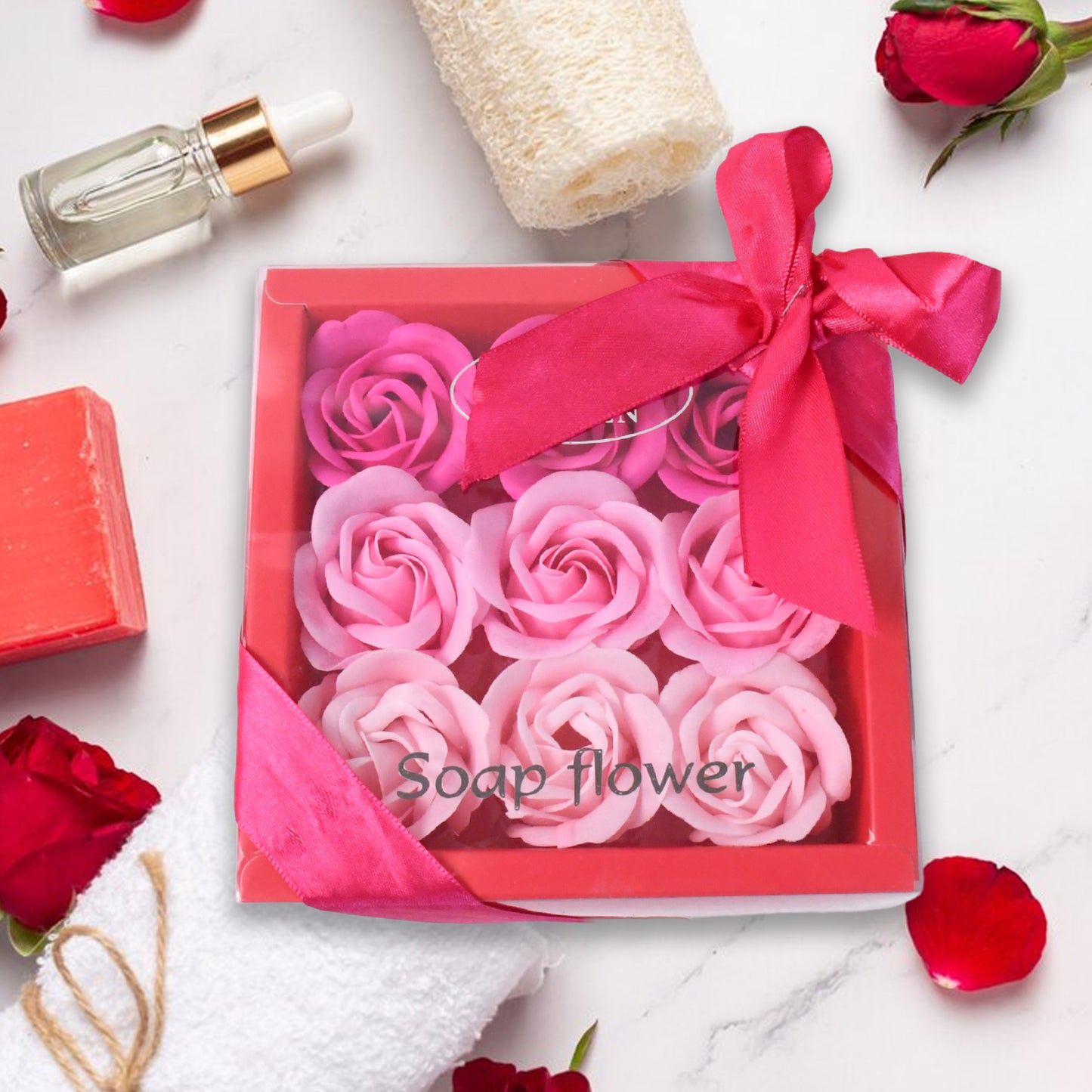 Rosé Glow Soap Set