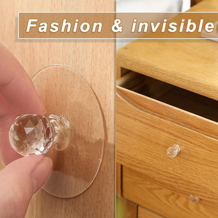Drawer Hook Buy Clear Cabinet Drawer Knobs & Hooks | DeoDap
