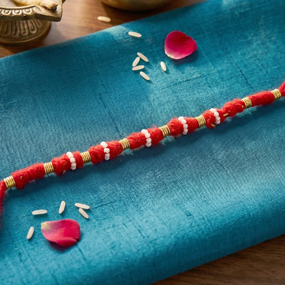 Traditional Red Rakhi 