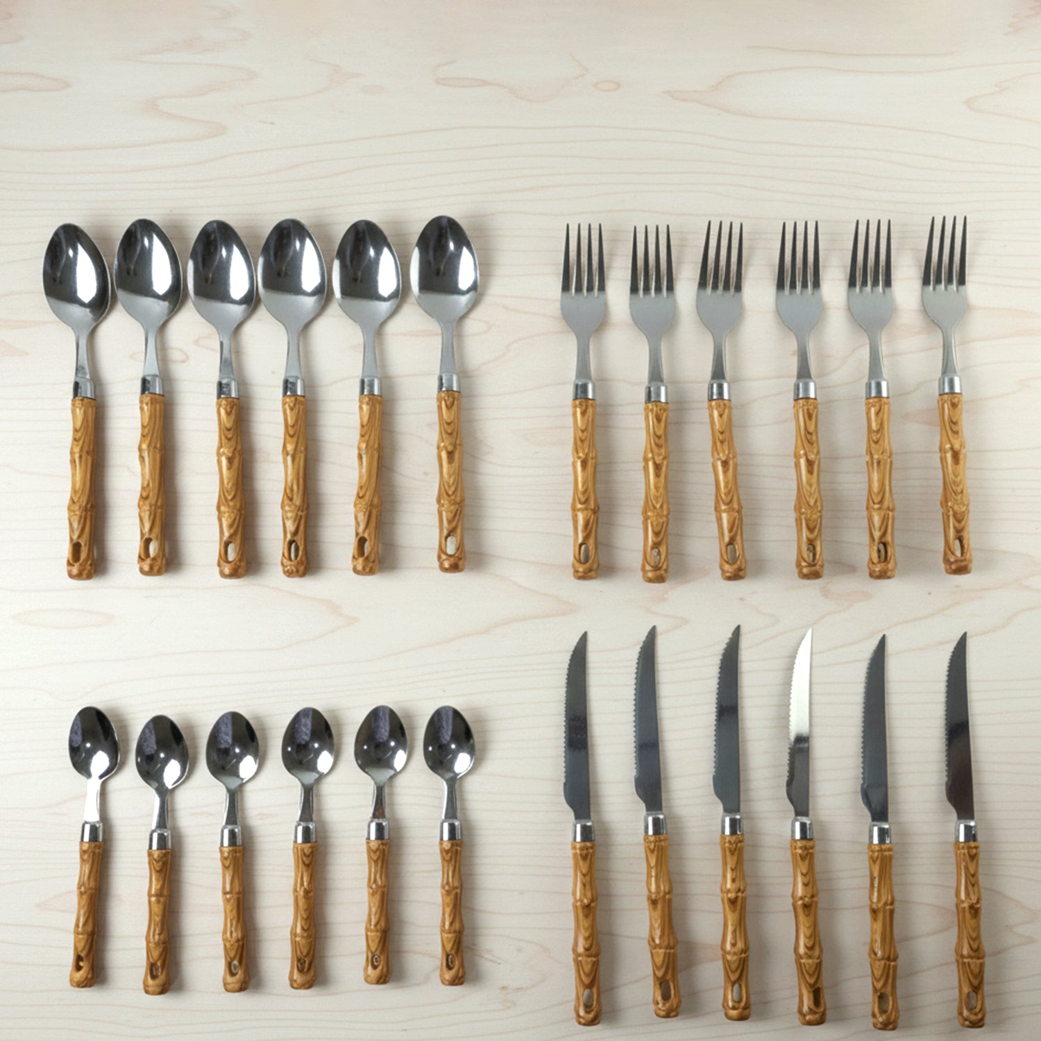 Kitchen spoon fork set