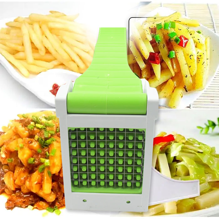 French Fries Chips Maker Machine | Snacks Cutter / Chipser | Vegetable Slicer / Chopper | Kitchen Gadgets | Kitchen Tool & Accessories