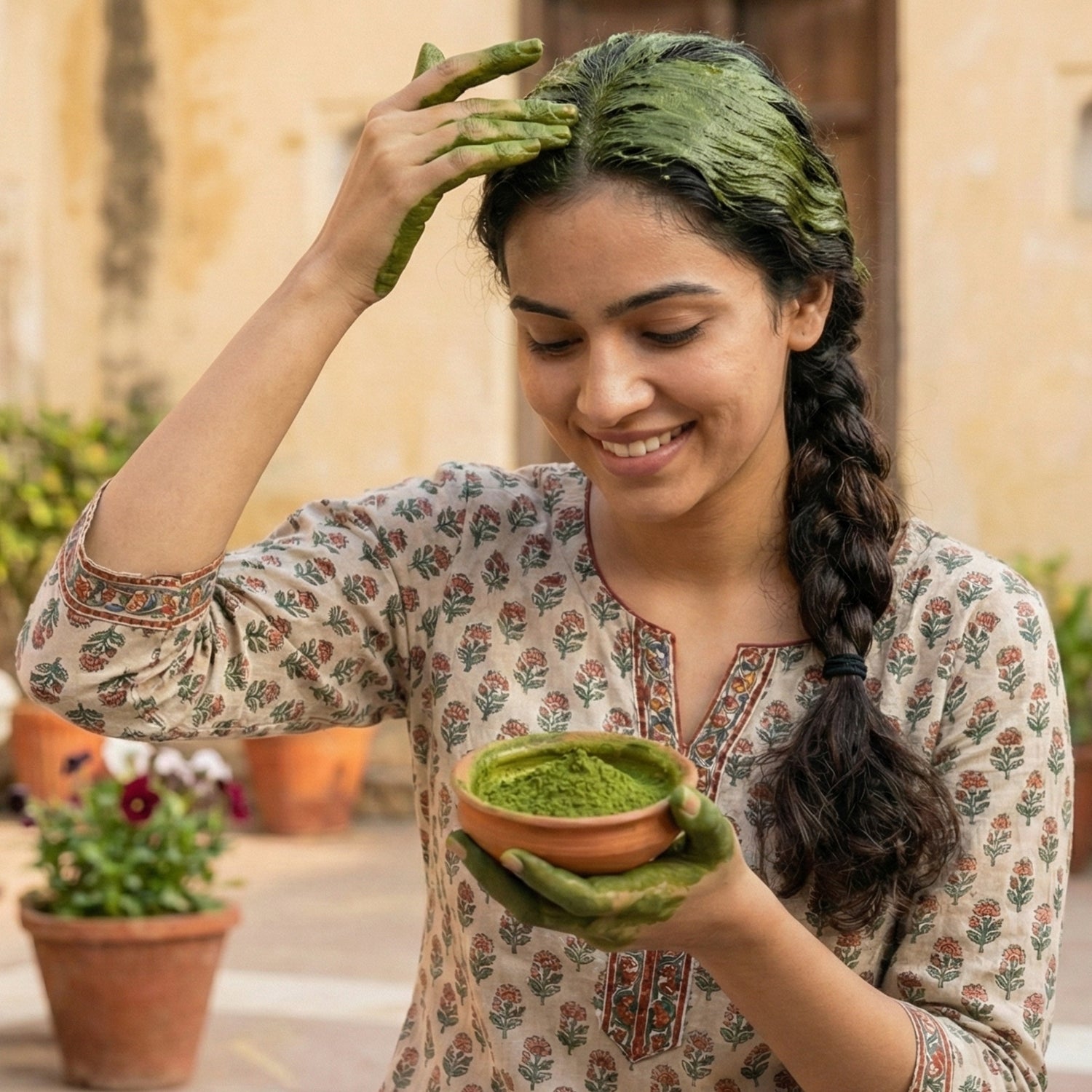 Natural Indigo Powder for Traditional Hair Care – 80 gm