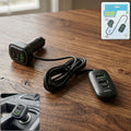 RGB Car USB Charger – Multi-port Fast Charging with LED Light