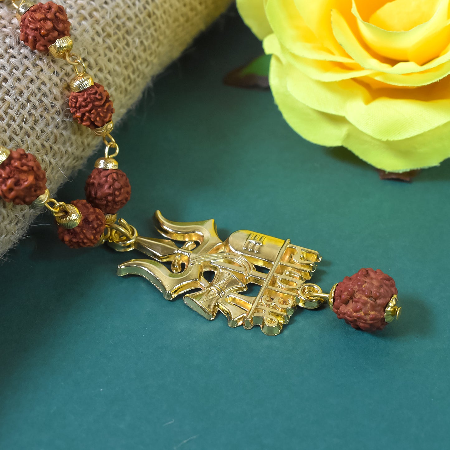 Mahakal Pendna Chain with Rudraksha: Divine Power and Protection