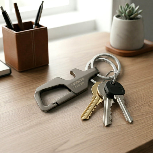 Premium Heavy Duty Metal Key Holder Clip Keychain 1 Pc