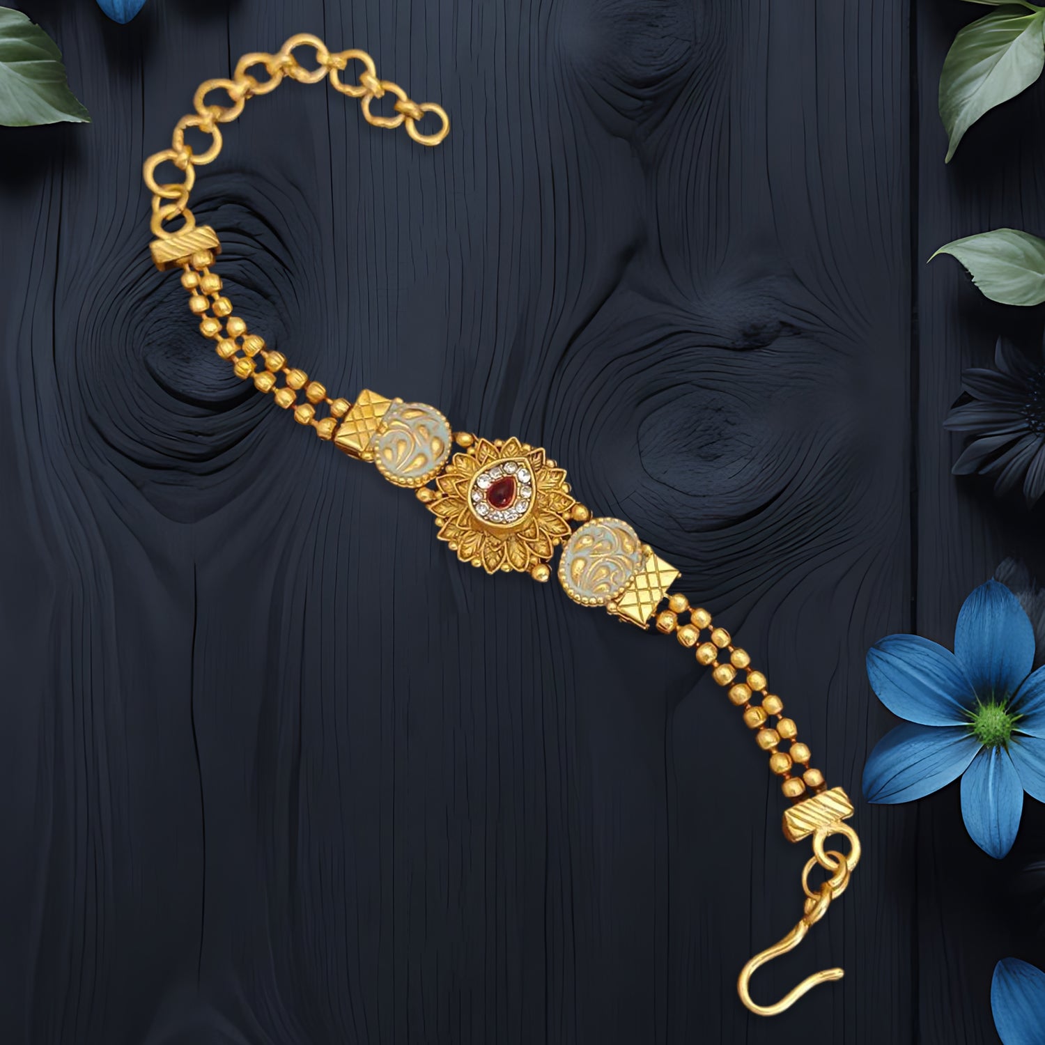 Luxurious Gold-Plated Bracelet
