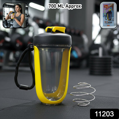 Prexo Fit-Fusion Shaker Bottle – Leak-Proof 700ML for Fitness