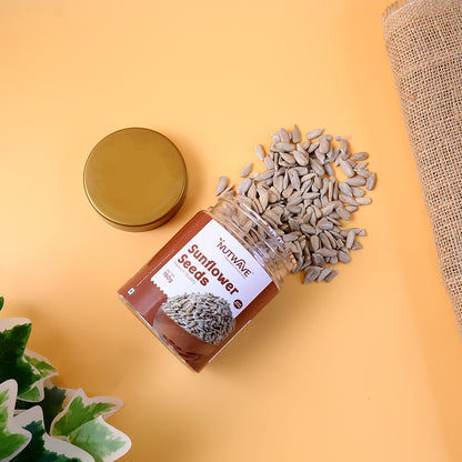 Nutwave Premium Quality Sunflower Seeds – Healthy & Crunchy Superfood (150 gm)