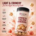 Himalayan Salted Makhana Premium Roasted Fox Nuts with Real Pink Salt Taste (75g)