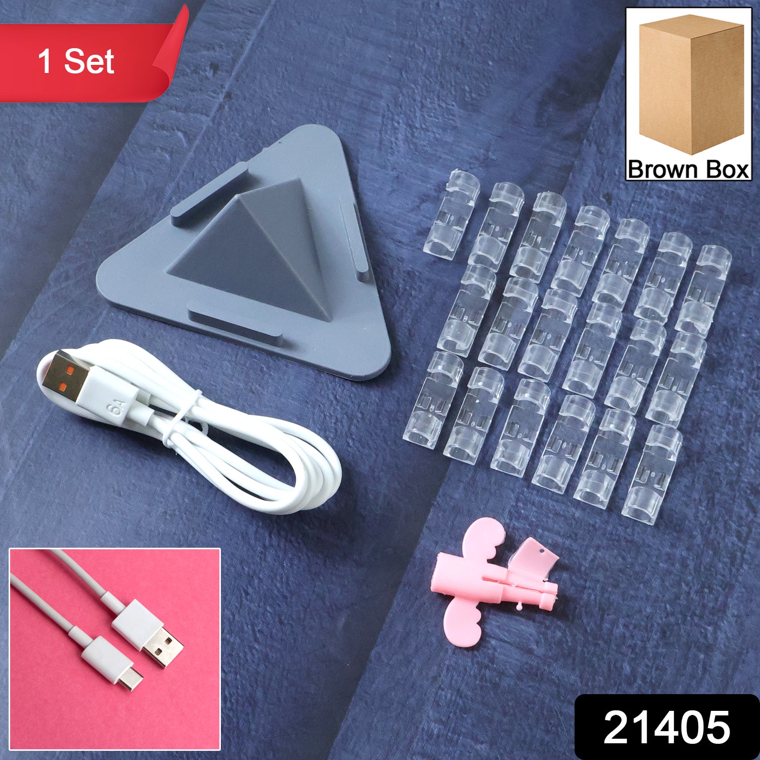 Mobile accessories combo set for smartphones
