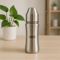 Ganesh Stainless Steel Baby Bottle – 250ml Anti-Colic Nipple