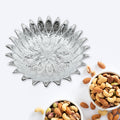 Silver Finish Serving Tray – Decorative Mukhwas & Dry Fruit Platter | Indo Glow