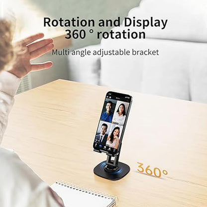 Mobile Stand Foldable & 360° Rotatable Mobile Stand (1 Pc)