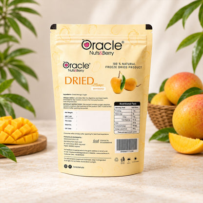 Dried Mango Slices Premium Naturally Sweet Dehydrated Tropical Fruit Snack (250g)