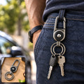 Metal Keychain with Carabiner – Durable & Stylish Organizer