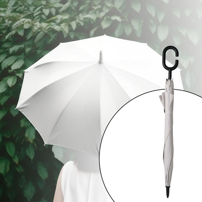 Foldable UV & Rain Umbrella with C-Shaped Handle – Kids (1 Pc / Mix Color)