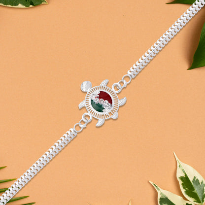 Turtle Motif Rakhi