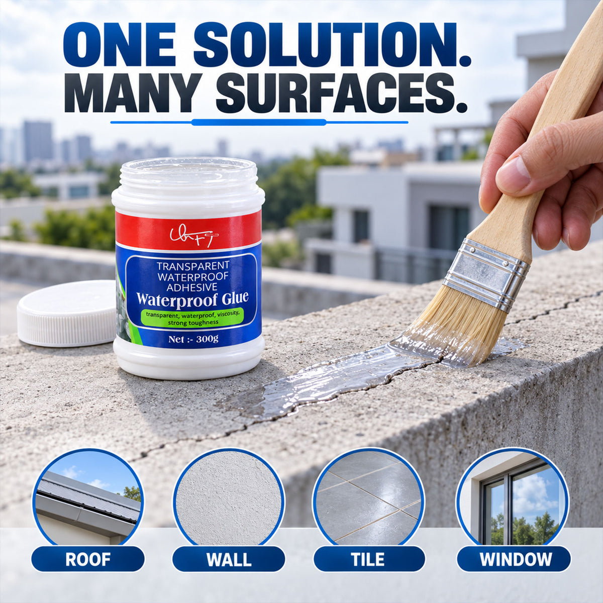 Waterproof Sealant Glue – Strong Leakage Protection 300g | Craftily