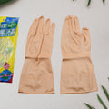 Natural Gum Rubber Cleaning Gloves – Durable & Reusable | SparkleTidy