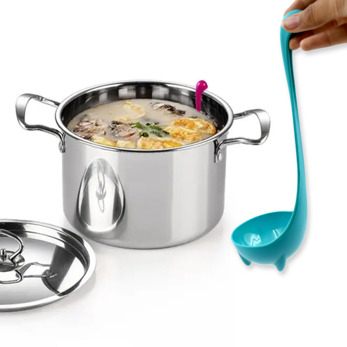 Multifunctional Colander Spoon: Soup Strainer, Long Handle, Kitchen Tool