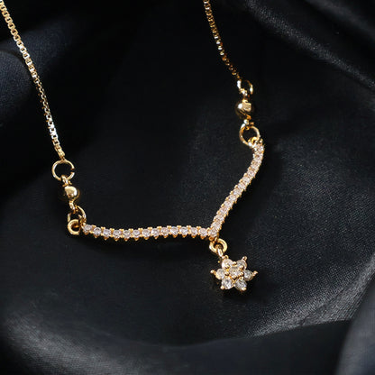 Gold Star Pendant Necklace for Women