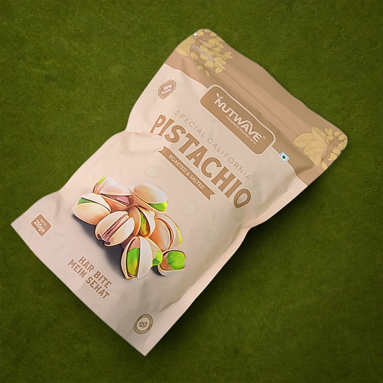 Nutwave California Pistachio Roasted & Salted, dryfruits 250gm