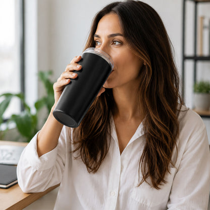 Stainless Steel Travel Mug – 600ml Lightweight & Durable