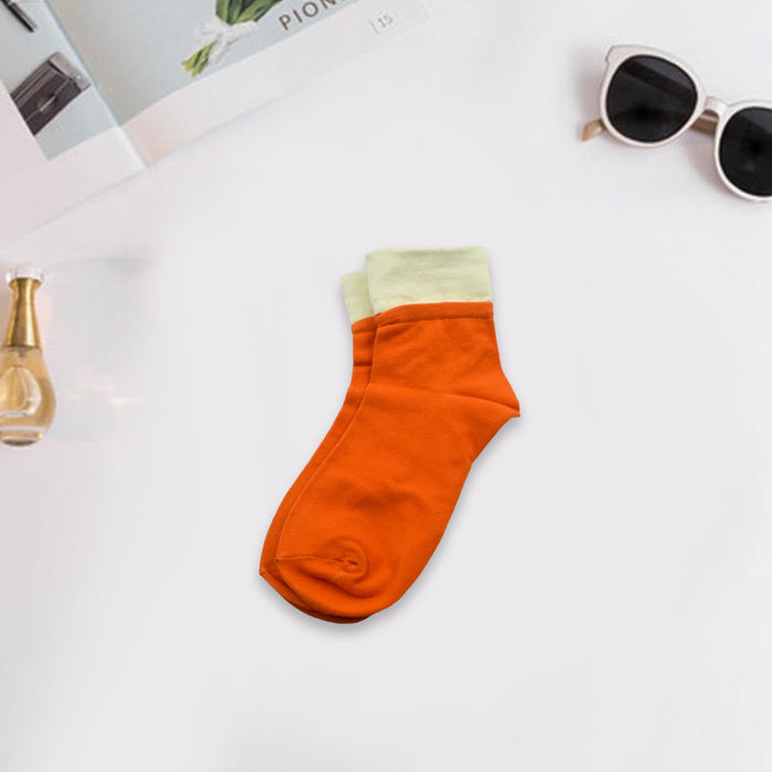 Socks Breathable Thickened Classic Simple Soft Skin Friendly (1Pair)