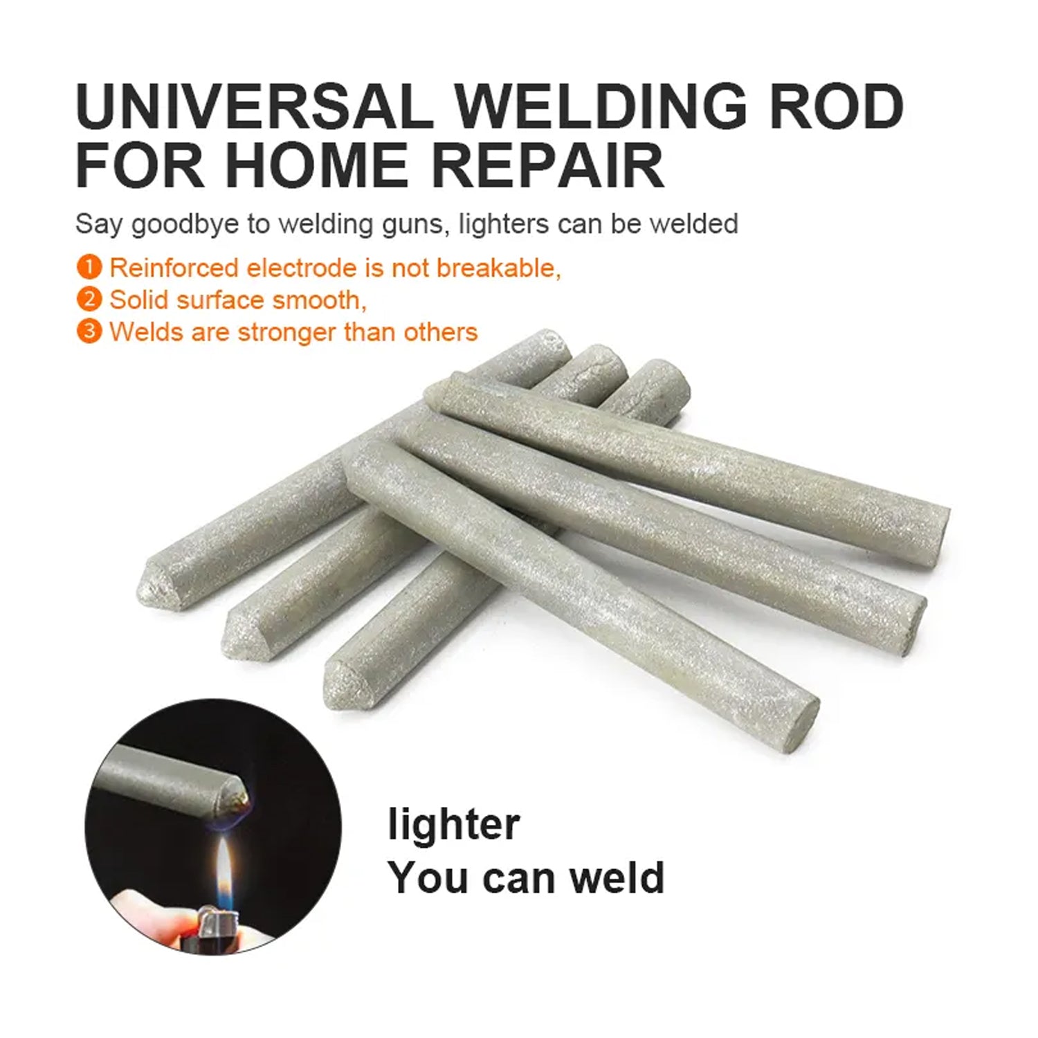 Low Temperature Universal Welding Rod (3 pcs packet)