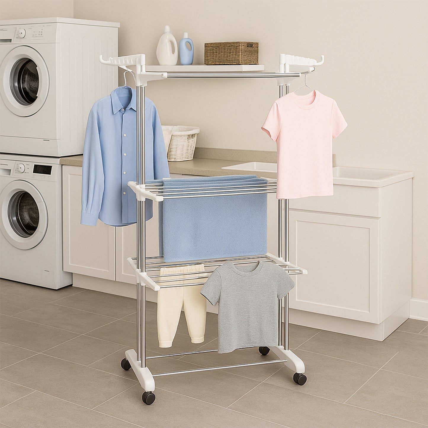 Urban Dry Laundry Organizer Rack