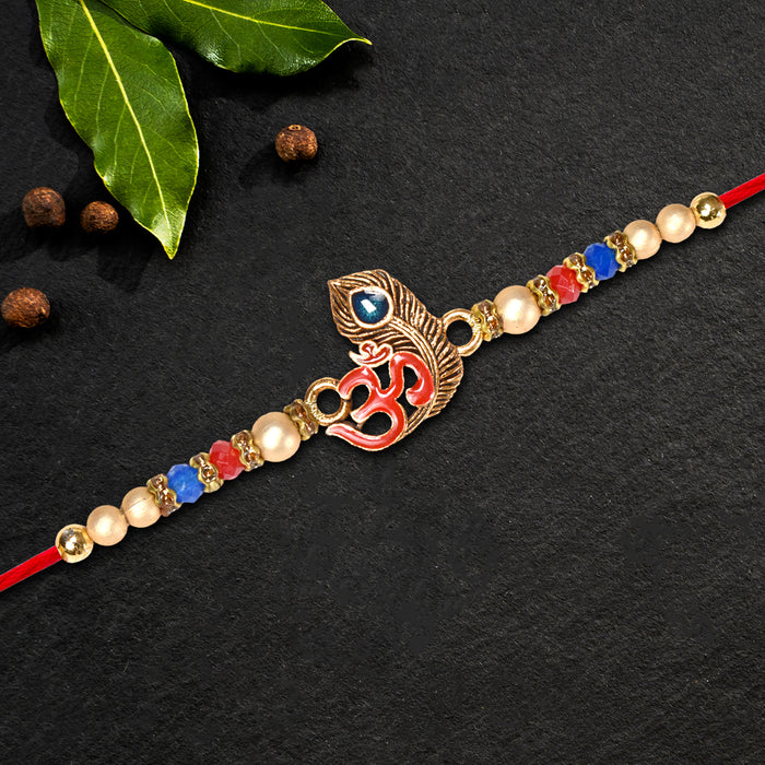 Om & Morpich Design Rakhi