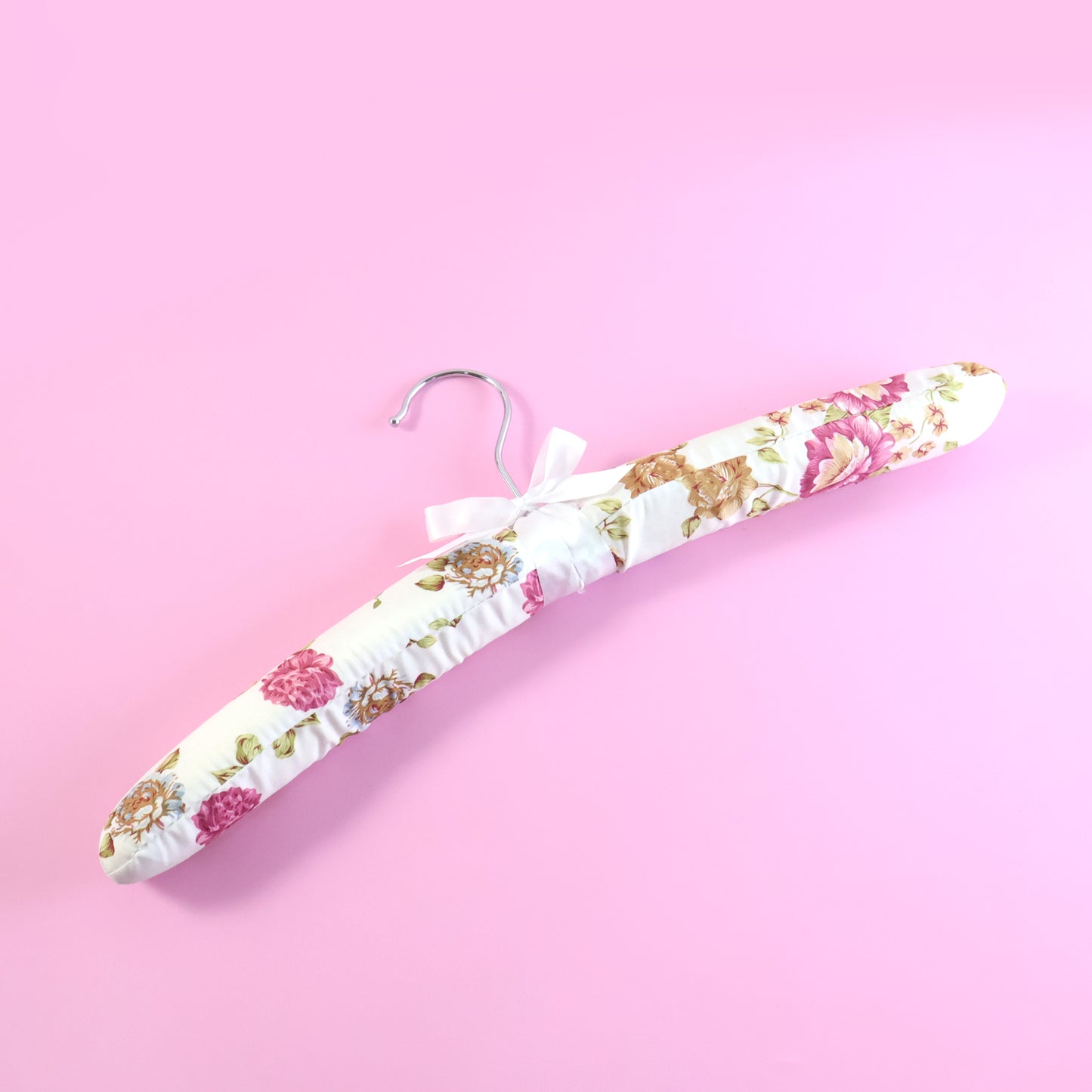 Premium Padded Floral Clothes Hanger (1 Pc)