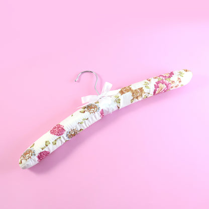 Premium Padded Floral Clothes Hanger (1 Pc)