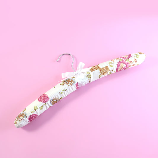 Premium Padded Floral Clothes Hanger (1 Pc)