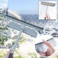 Window Glass Cleaning Wiper – 2-in-1 Microfiber & Silicone Blade