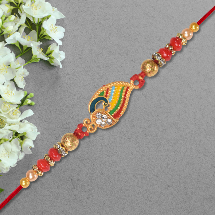 Peacock Design Rakhi