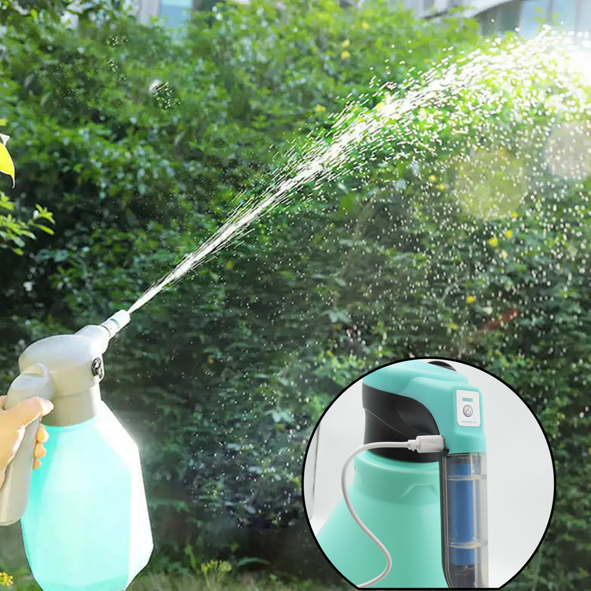 1pc Portable Air Pressure Garden Sprayer For Home Irrigation, Compatible  With 1.1-inch Bottle Neck