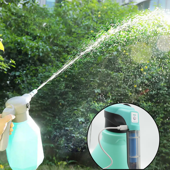 1pc 2l Water Drop Design Single Spray Humidifier, Usb Powered